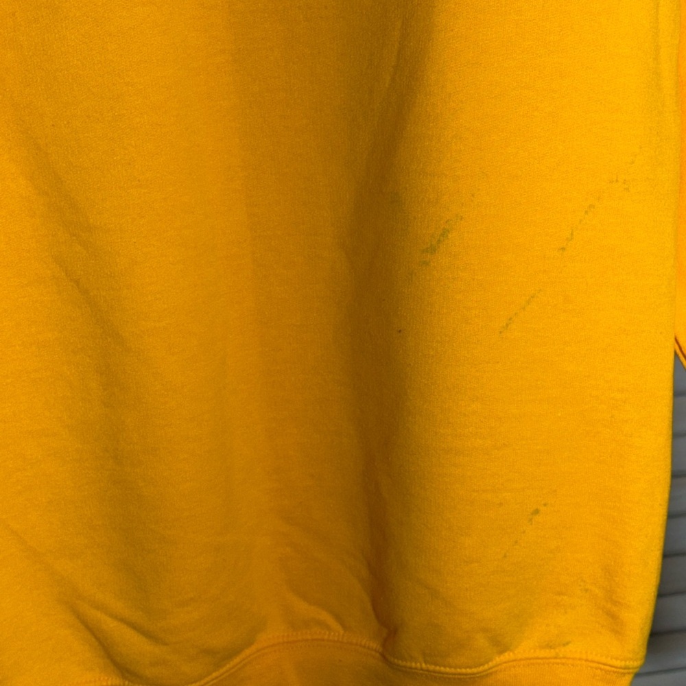 Gildan Yellow Aries Sweatshirt - Picture 6 of 6